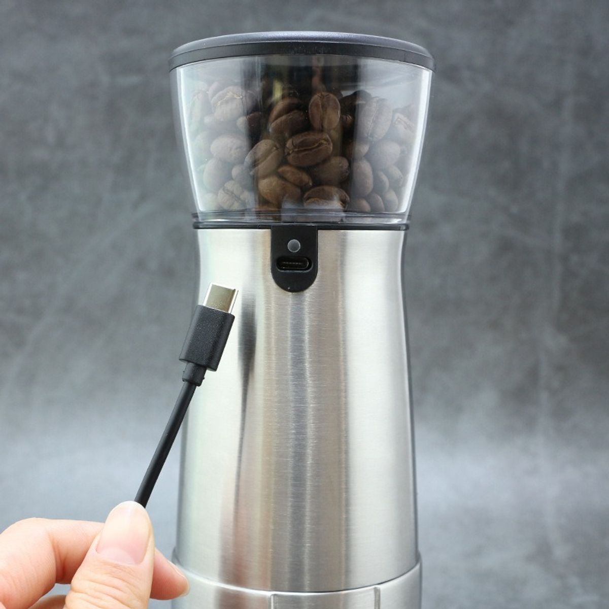 GENERICO - Molinillo de Café Eléctrico Portátil USB Recargable