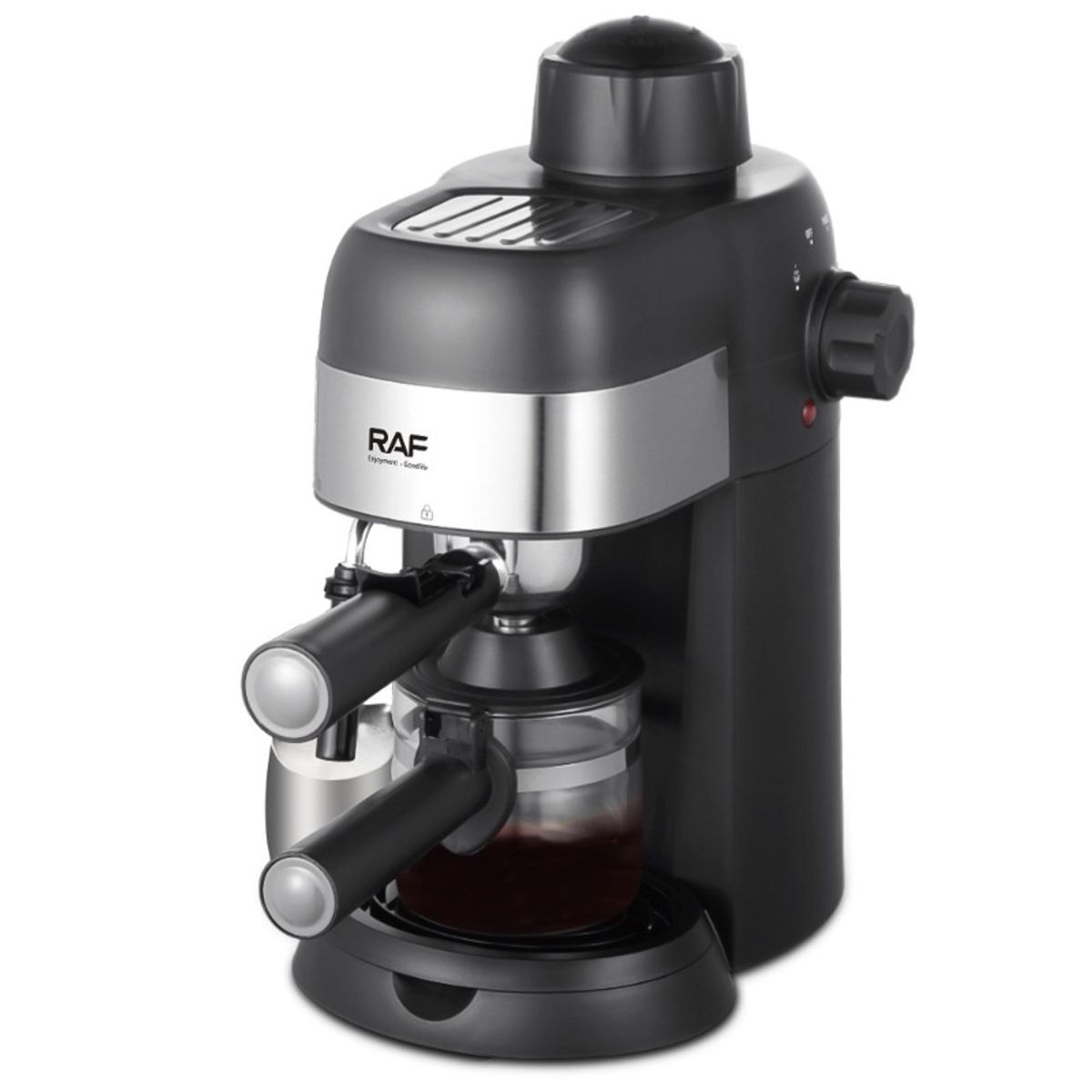 GENERICO - Cafetera Espresso Semiautomática con Vaporizador