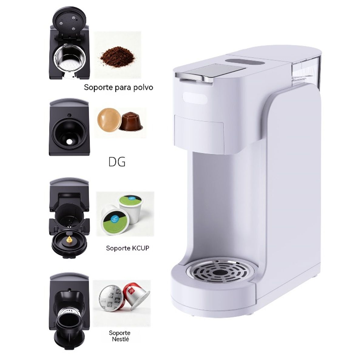 GENERICO - Cafetera Multicápsula Automática de Alta Presión