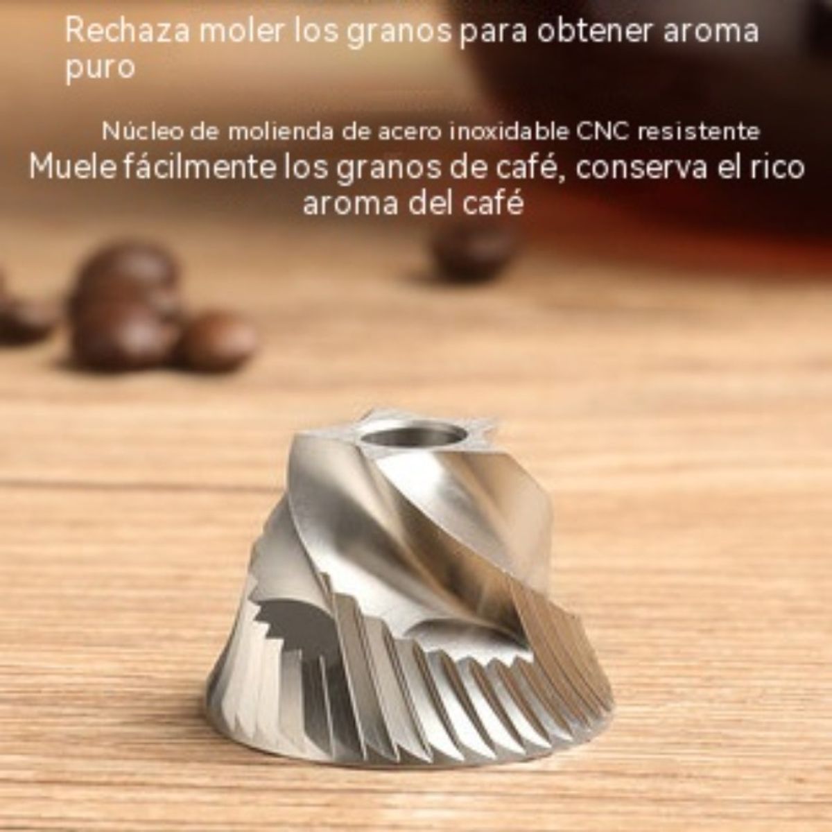 GENERICO - Molinillo de Café Eléctrico USB con Molienda Fina