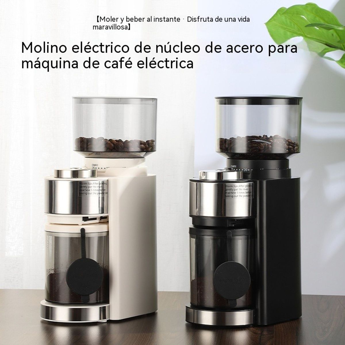 GENERICO - Molinillo Eléctrico Portátil para Café Espresso