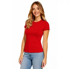ROLY - Polera De Mujer Manga Corta Cuello Polo Algodón Premium