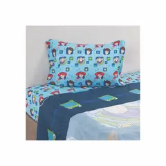 WINDSOR - Juego de sabanas 1.5 plaza infantil microfibra toy story 5