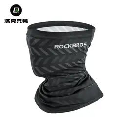 ROCKBROS - Cuello Bandana Uv400 Respirable Deportes - Negro WB015