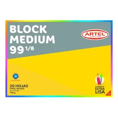 ARTEL - Block Medium 99 18 20 Hojas