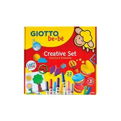 GIOTTO - Set Creativo Bebé para Colorear y Moldear 22 Piezas