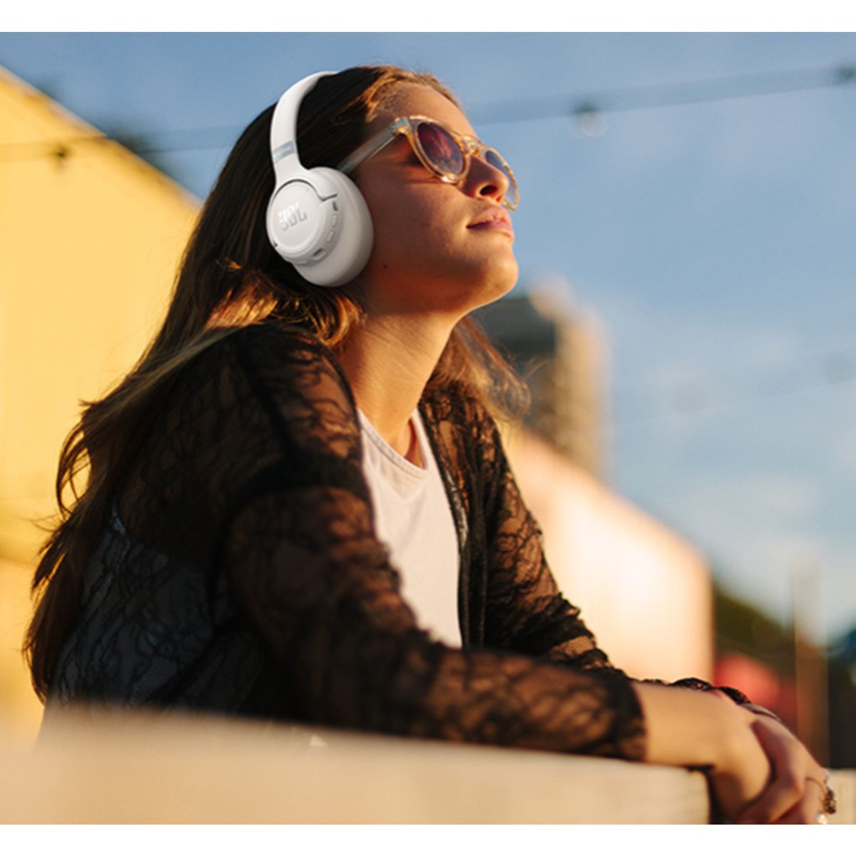 JBL - Audífonos JBL Tune 780NC Cancelación Ruido ANC Blanco