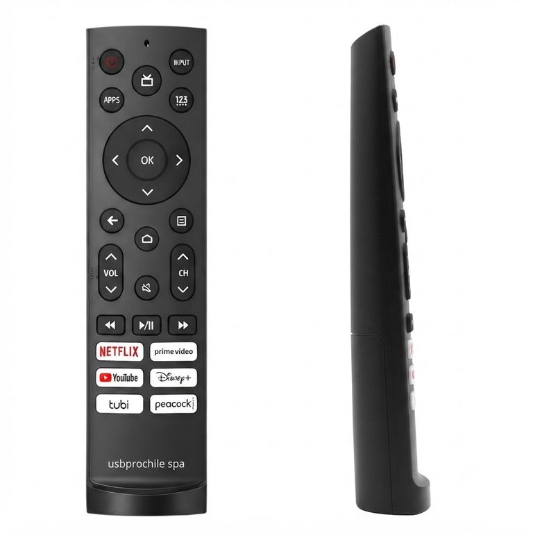 GENERICO Control Remoto Alternativo Compatible Para Smart TV Hisense Netflix YouTube Prime Video
