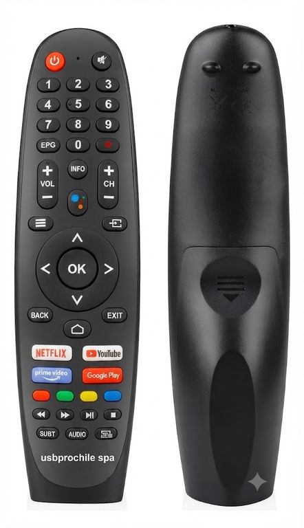 GENERICO Control Remoto Genérico Compatible Caixun Master G Gear Onn Kioto Netflix Disney+