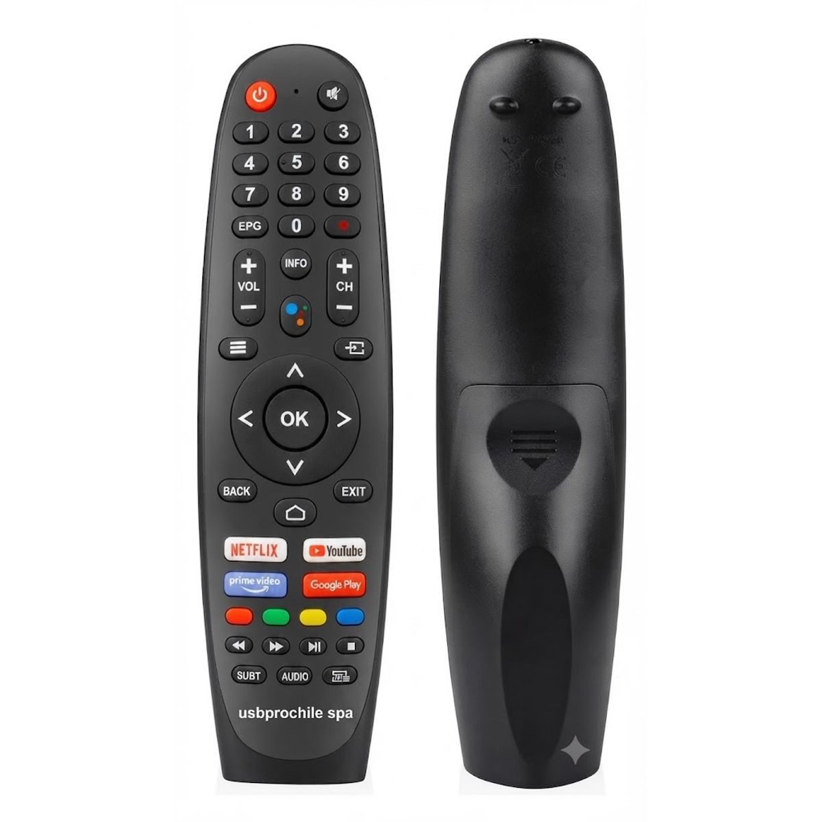 GENERICO - Control Remoto Genérico Compatible Caixun Master G Gear Onn Kioto Netflix Disney+