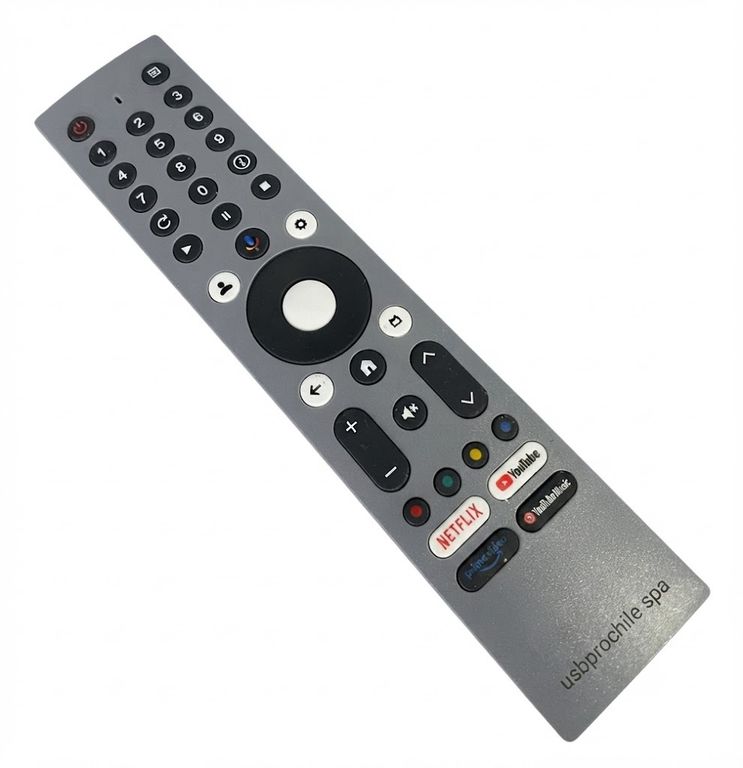 GENERICO Control Remoto Alternativo Compatible Smart TV JVC 4k Android Full Hd Plomo