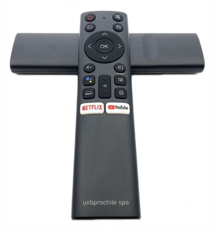 GENERICO Control Remoto Alternativo Compatible Smart TV Recco Polaroid Netflix YouTube