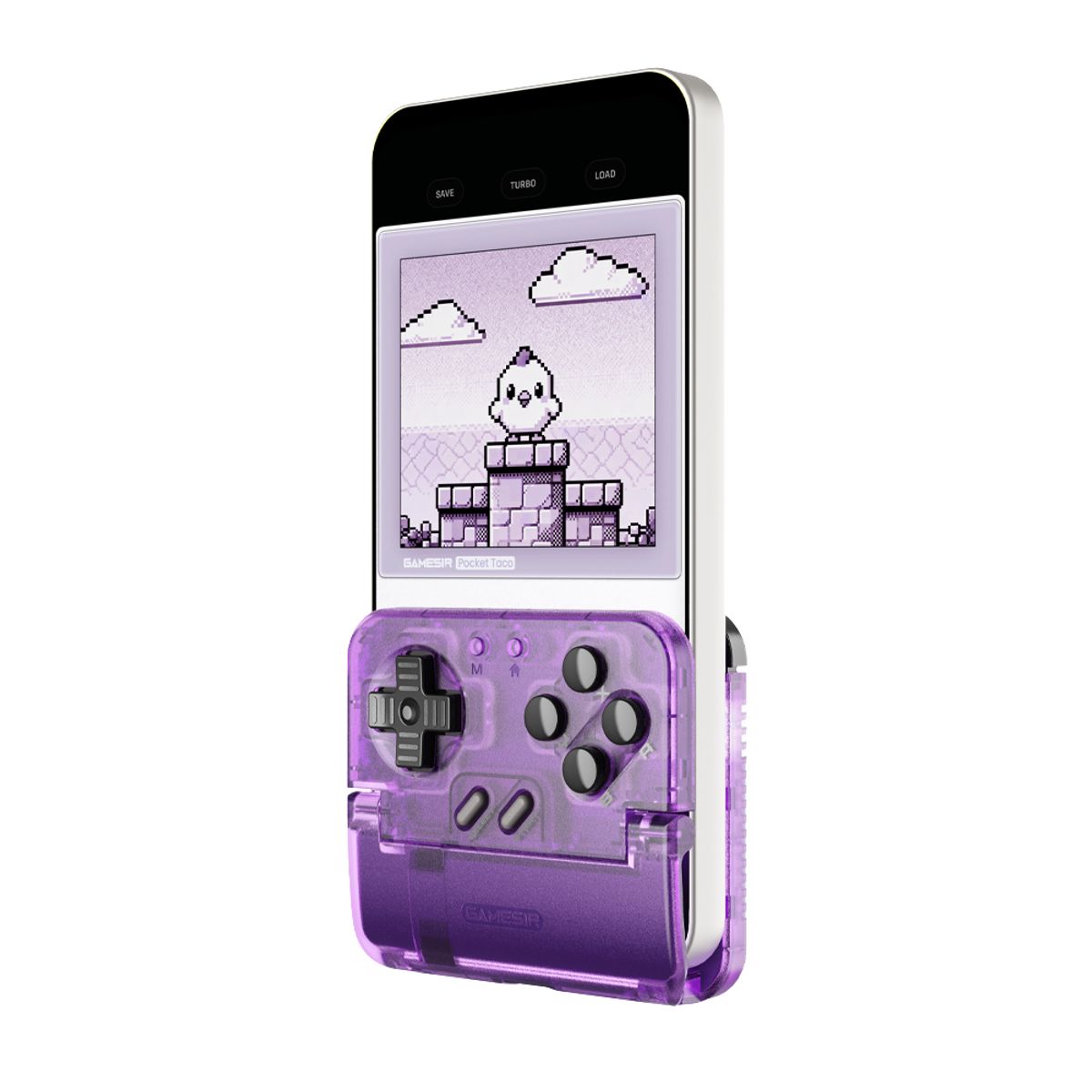 GAMESIR - Gamesir Pocket Taco - Controlador De Juegos Móvil Bluetooth - Púrpura