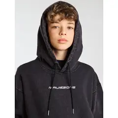 MAUI AND SONS - Poleron Canguro Tiki Negro Infantil