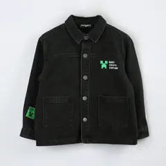 MINECRAFT - Chaqueta Niño Denim Negro
