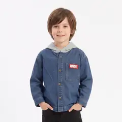 MARVEL - Chaqueta Niño Spiderman Mezclilla Azul