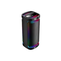 GENERICO - PartyVibes Parlante Doble 6.5 Pulgadas Bluetooth Negro Reacondicionado