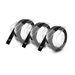 DYMO - Pack 3 Unidades Cinta Etiqueta Rotuladora Xpress 9 mm 3 m