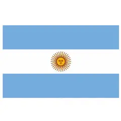 GENERICO - Bandera de Argentina de 60cm x 90cm de Poliéster