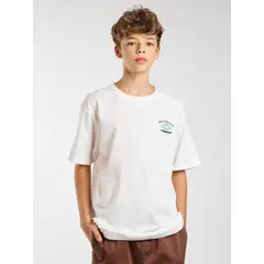 MAUI AND SONS - Polera MC Beach Blanco Infantil