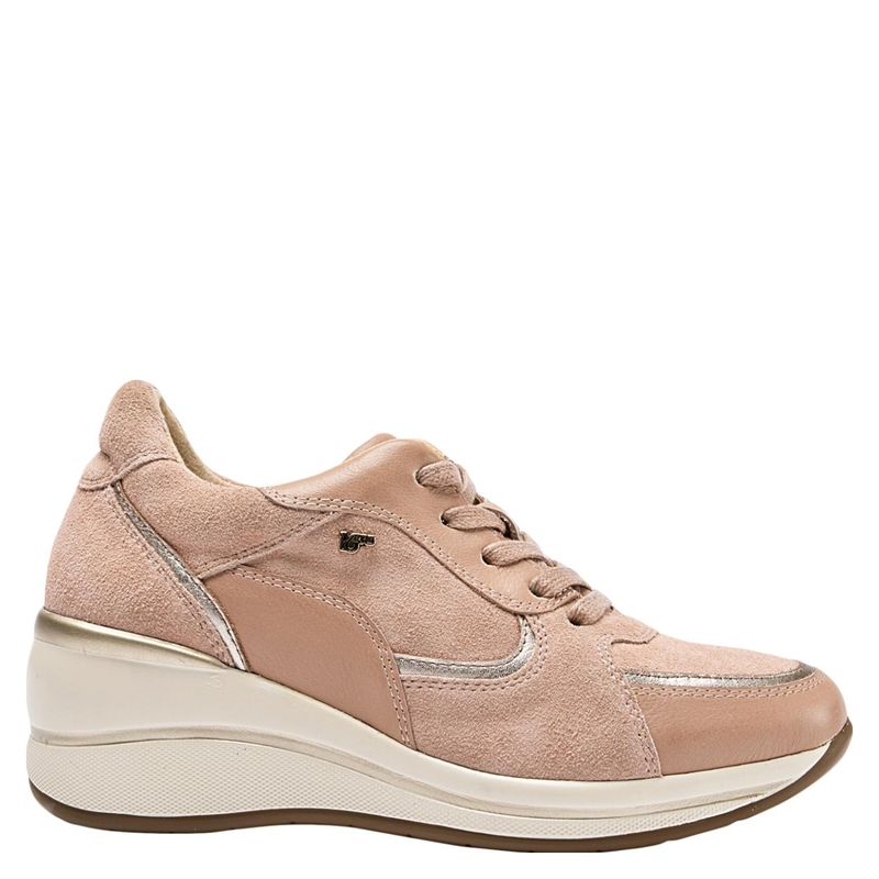 16 HRS - 16 hrs Zapatilla urbana mujer cuero rosado