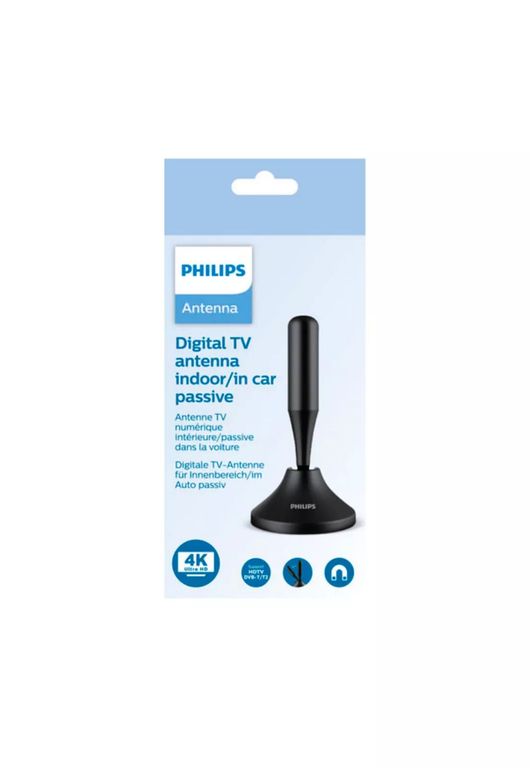 PHILIPS Antena de TV Digital con Base Magnética