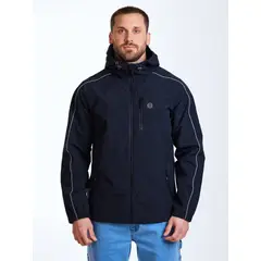 MAUI AND SONS - Cortaviento Coral Negro Hombre