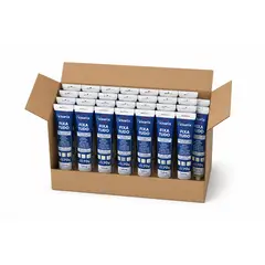 HOGA - Caja 24 un -Fija Todo Sin Clavos Kisafix Adhesivo Pegamento Multiuso 70g
