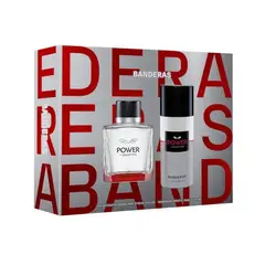 ANTONIO BANDERAS - Set Perfume Power of Seduction Banderas EDT 100 ml + Deo 150 ml