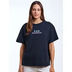 MAUI AND SONS - Polera MC Bria Negro Mujer