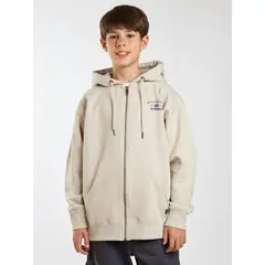 MAUI AND SONS - Poleron FZ Honu Blanco Infantil