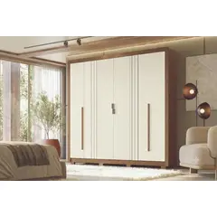 ALTAVISION - Closet 6 PUERTAS MILETTO JATOBA/ARENA