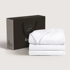 HYPNOS - Manta Pesada 3.0 + Funda Algodón Lavado - 2 Plazas - 7 Kg -