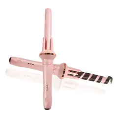 BOMIDI - HC02 Rizador Automático De Cabello Cerámica, 2 Modos Ondulado, Rosado