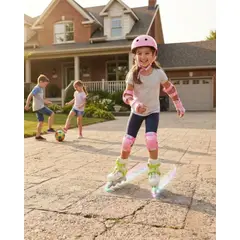 MYLHOGAR - Kit De Patines En Linea Ajustables Talla M Con Kit De Proteccion