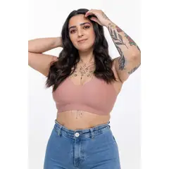 LOVE LUST - Bralette Lupe Rosado