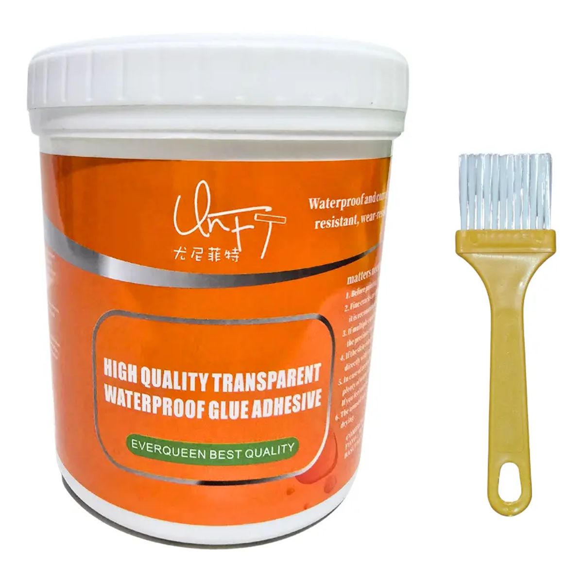 NO LOGO - Tapagotera Líquido 1 Kg Sellante Impermeabilizante Techo