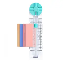 GENERICO - Cortadora Y Plegador De Papel Manuales Multifuncional 4 En 1 BELUG