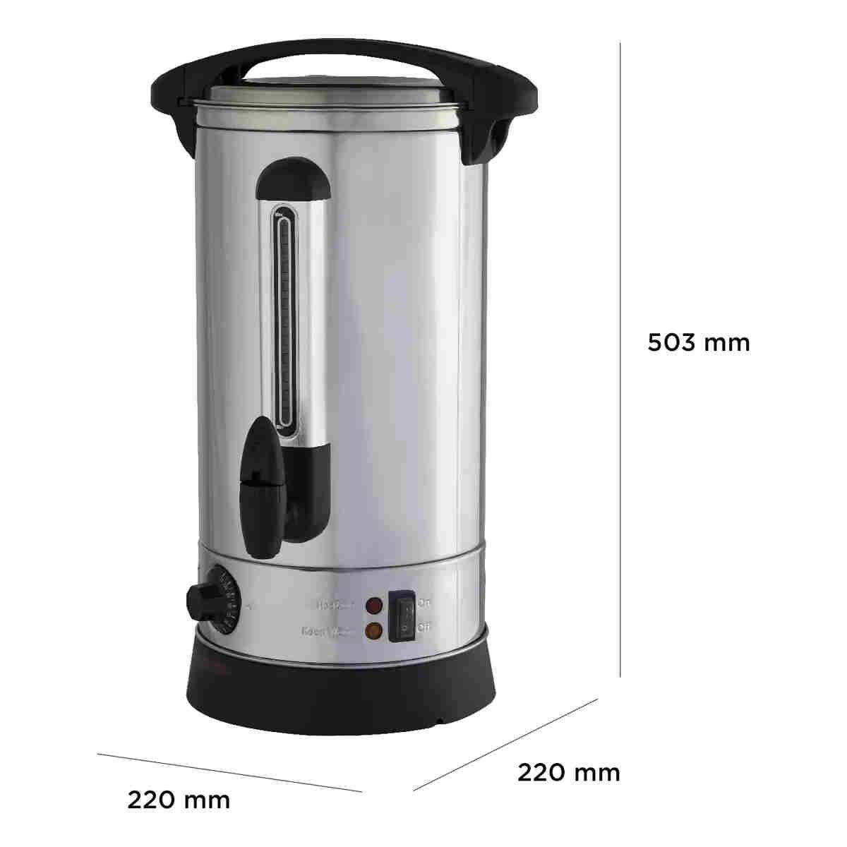 GENERICO - Hervidor De Agua 10 Litros Vha-10 Ventus Color Plateado BELUG