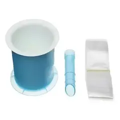 GENERICO - Molde Tubos Hielo Desechable Sin BPA Para Batidos Bebidas Pack