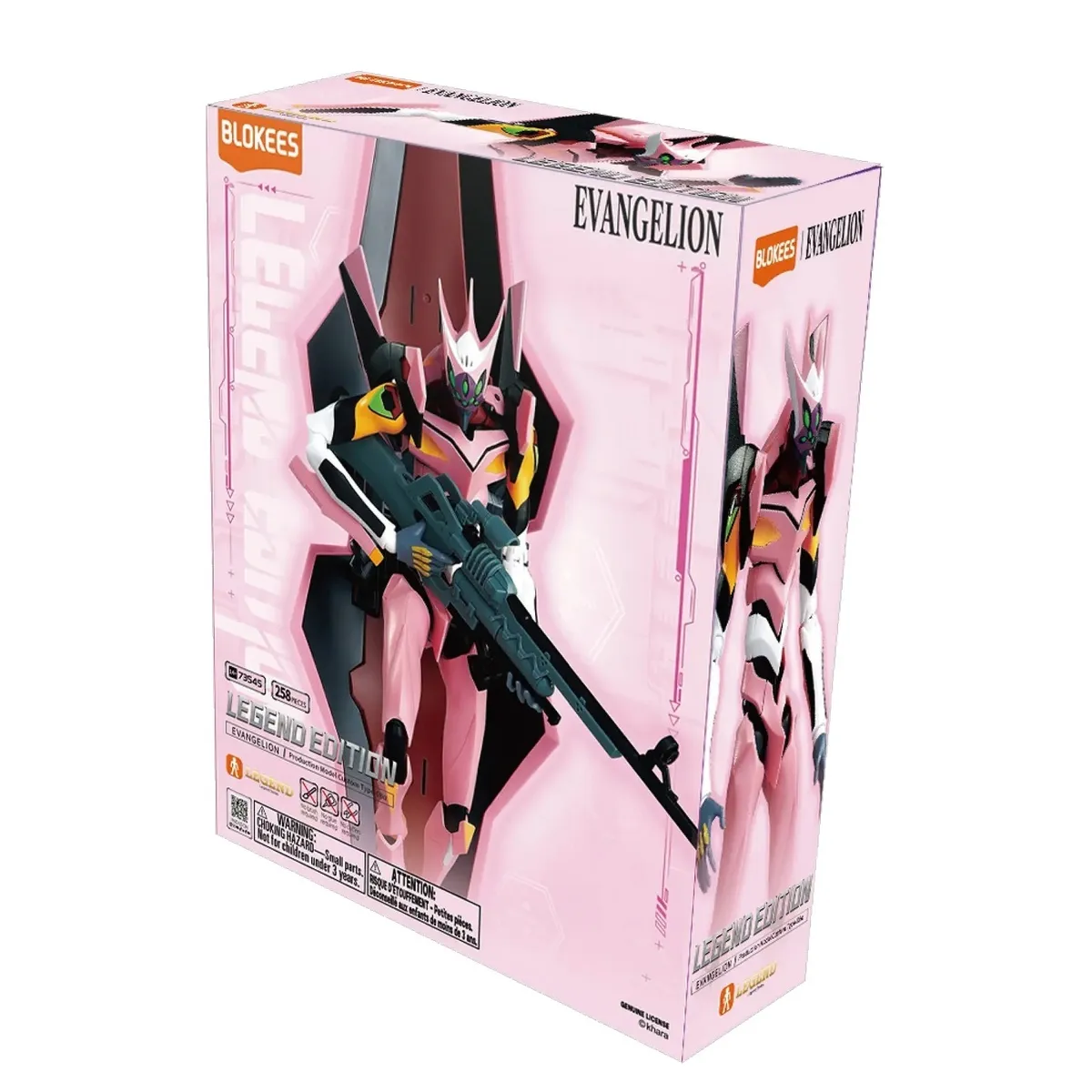 BLOKEES - Figura Armable Evangelion Eva - 08  Blokees Edicion Legend