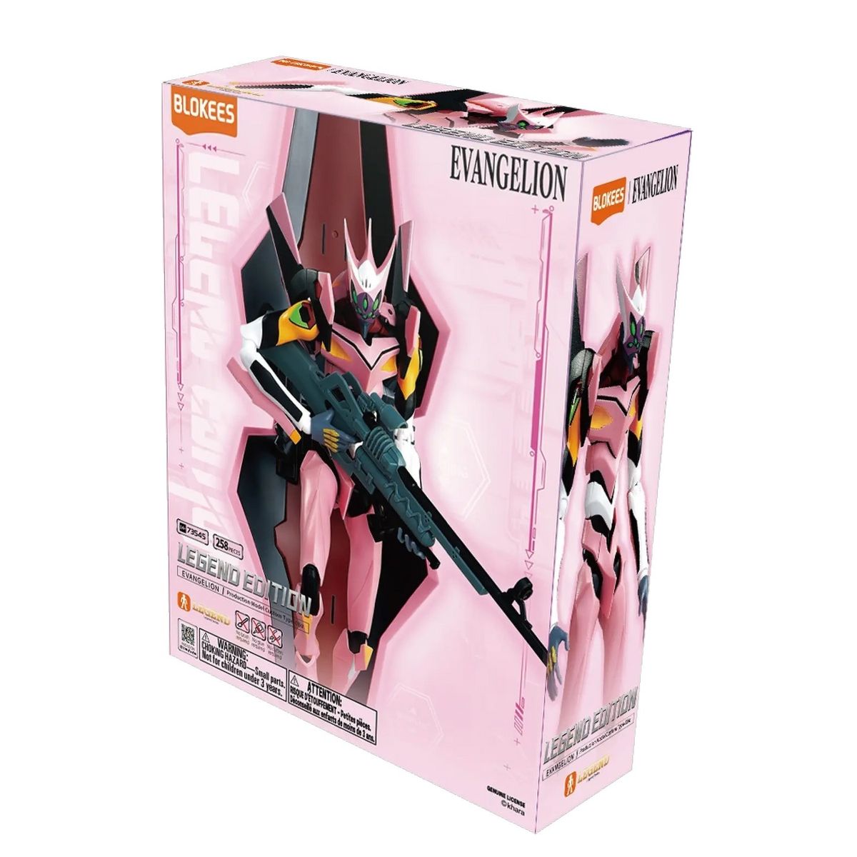 BLOKEES - Figura Armable Evangelion Eva - 08  Blokees Edicion Legend