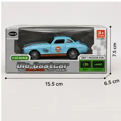 GENERICO - Auto Clasico Die Cast Escala 132 Color Surtido Coleccion