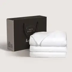 HYPNOS - Manta Pesada 3.0 + Funda 100% Bambú - 2 Plazas - 11.5 Kg -