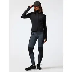 BSOUL - Polerón Full Zip Rec Negro Mujer