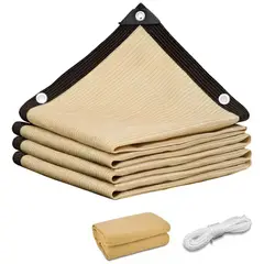 GENERICO - Lona Toldo Vela Sombra Malla 2x3 Metros 90% Protección