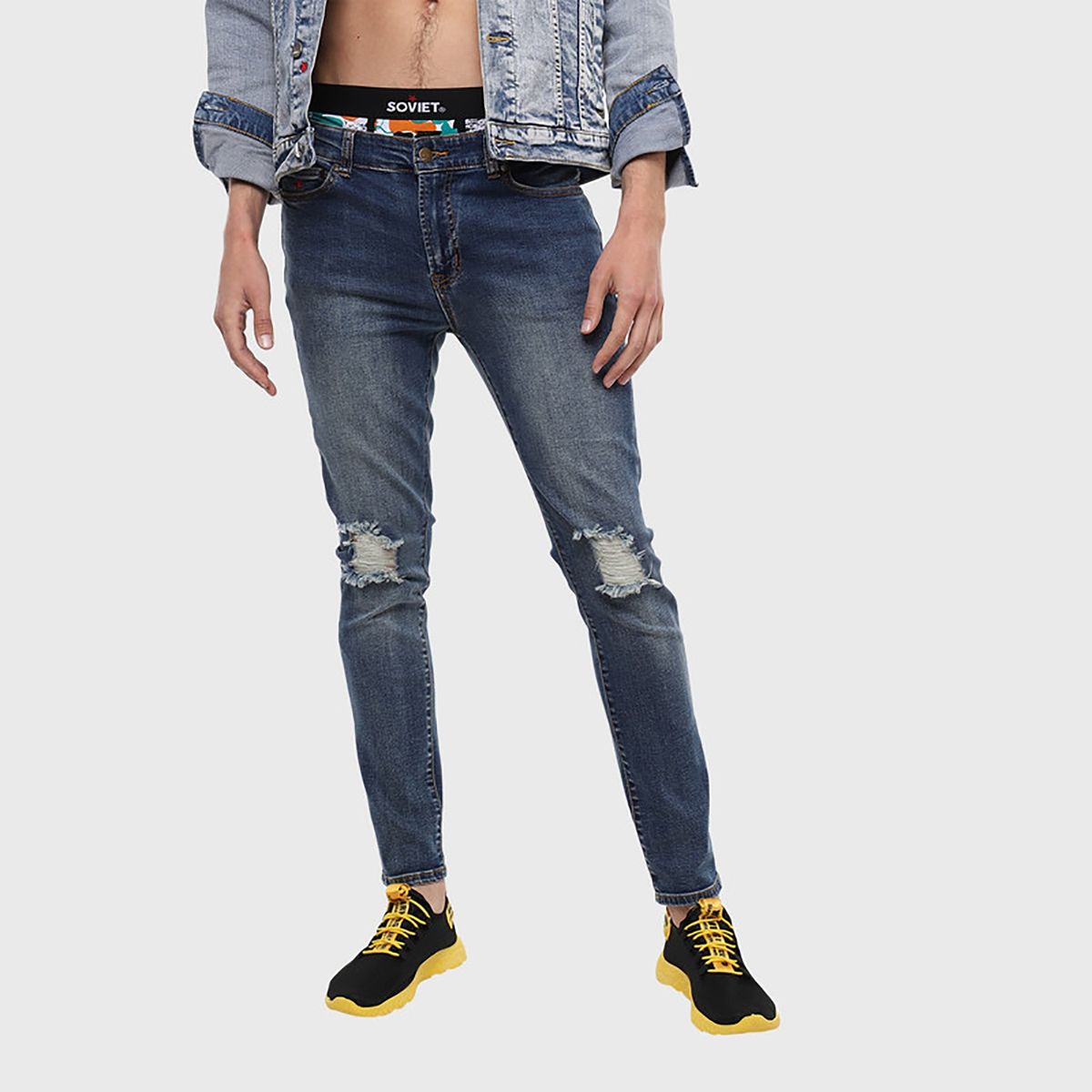 SOVIET - Jeans Juvenil Hombre Skinny