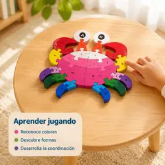 GENERICO - Rompecabezas Infantil de Animales 25x22 cm