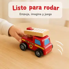 GENERICO - Auto de Juguete de Madera
