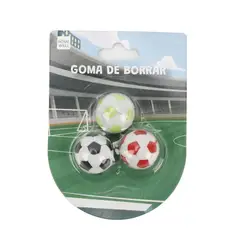 HOMEWELL - Gomas de Borrar Pelota de Fútbol X3